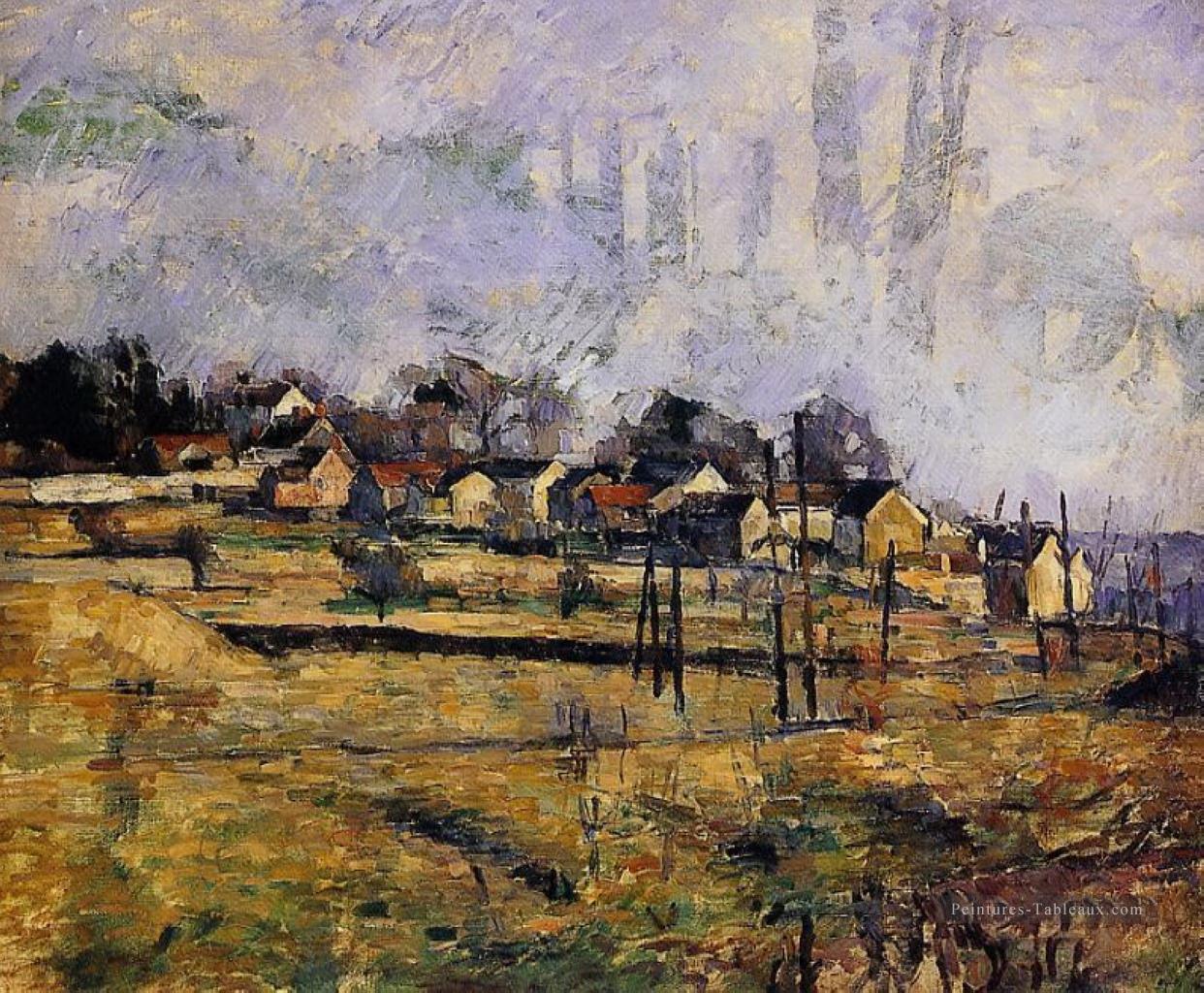 Paysage Paul Cézanne Peintures à l'huile